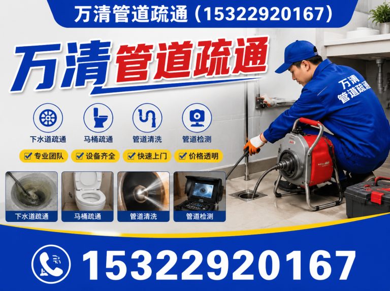 花都区24小时管道疏通展示图