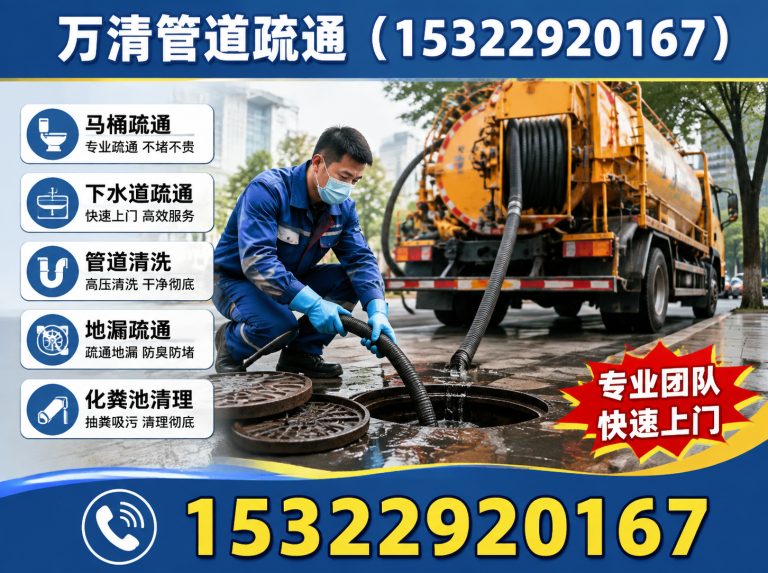 花都区化粪池清理展示图